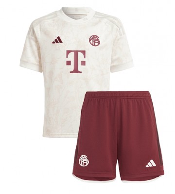 Maillot de foot Bayern Munich Troisième enfant 2023-24 Manches Courte (+ pantalon court)